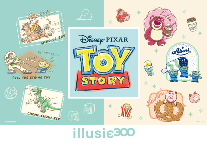 ライフスタイル雑貨ブランド「illusie300（イルーシーサンマルマル）」から『トイ・ストーリー』オリジナルアイテムが新登場 ～レジャーや旅行をもっと楽しくする、お出かけシリーズ～のメイン画像