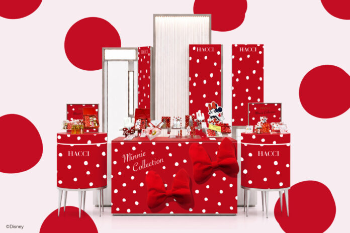 HACCI 「SWEET×ハンサム Minnie Collection」阪急うめだ本店先行販売 POPUPイベントを開催のメイン画像
