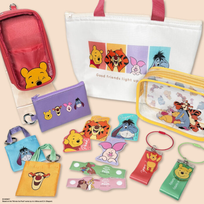 【キャンドゥ】チャーミングな「くまのプーさん 」と仲間たちのアイテムがカラフルカラーで登場のメイン画像