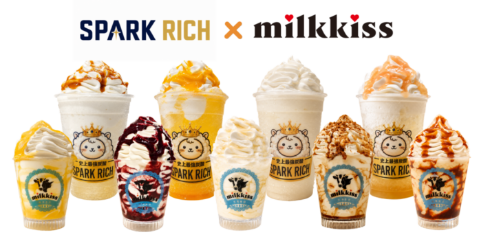 史上最強炭酸「SPARK RICH」が舞浜イクスピアリⓇでリニューアル！ 2万本以上販売の「milkkissソフトクリーム」販売開始。のメイン画像
