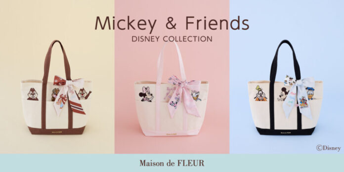 【Maison de FLEUR】「ミッキー＆フレンズ」を描いたDisney Collection！8月5日(水)より「Disney THE MARKET 2026 in 日本橋三越本店」にて先行販売のメイン画像