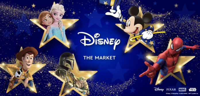 「ディズニー」「ピクサー」「マーベル」「スター・ウォーズ」など光り輝くキャラクターたちが一堂に集結！心ときめく空間が今年もジェイアール京都伊勢丹にやってくる！のメイン画像